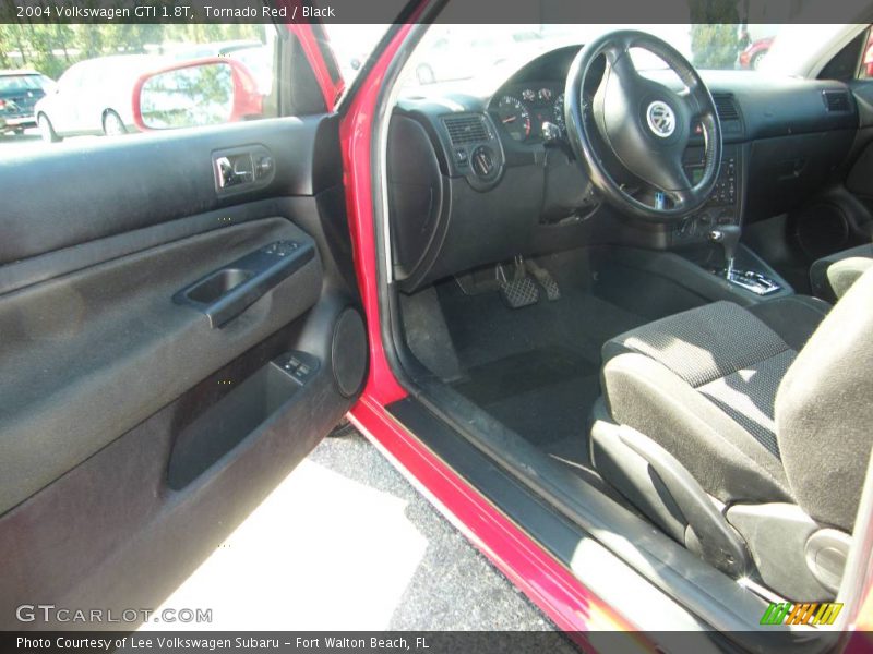 Tornado Red / Black 2004 Volkswagen GTI 1.8T
