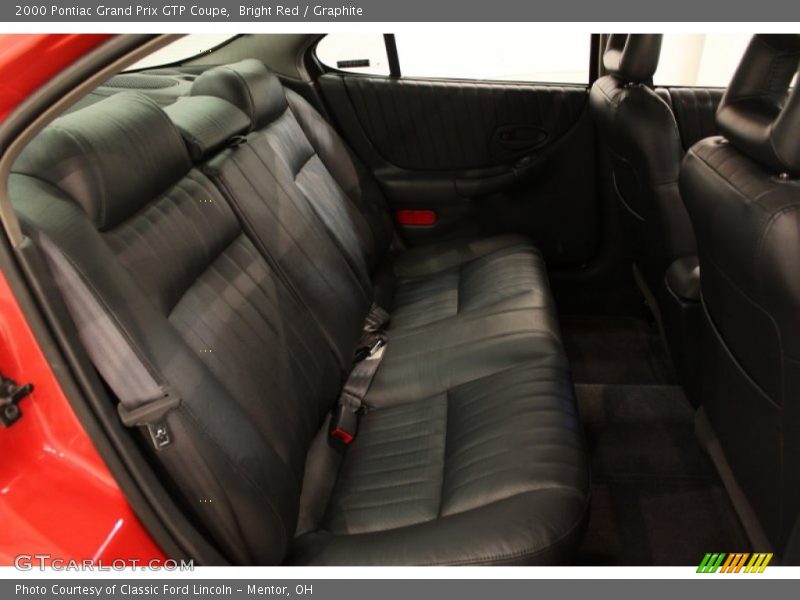  2000 Grand Prix GTP Coupe Graphite Interior