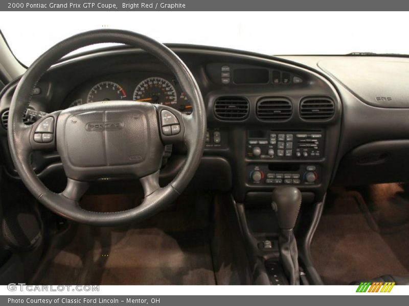 Dashboard of 2000 Grand Prix GTP Coupe
