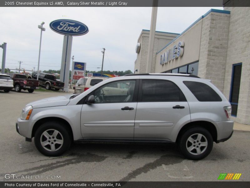 Galaxy Silver Metallic / Light Gray 2005 Chevrolet Equinox LS AWD