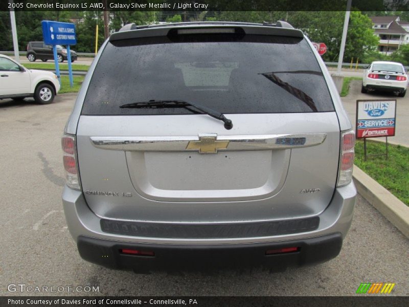 Galaxy Silver Metallic / Light Gray 2005 Chevrolet Equinox LS AWD