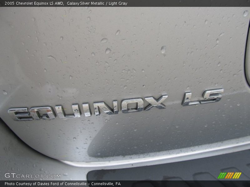 Galaxy Silver Metallic / Light Gray 2005 Chevrolet Equinox LS AWD