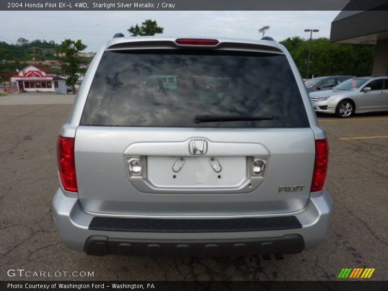 Starlight Silver Metallic / Gray 2004 Honda Pilot EX-L 4WD