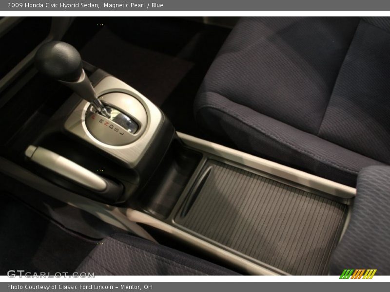 Magnetic Pearl / Blue 2009 Honda Civic Hybrid Sedan