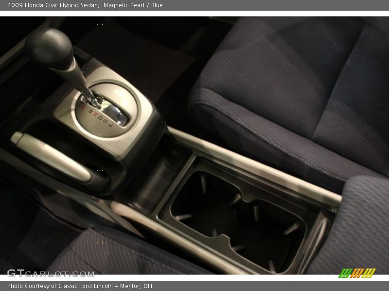 Magnetic Pearl / Blue 2009 Honda Civic Hybrid Sedan