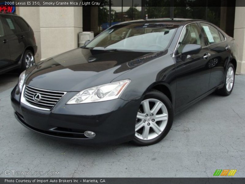 Smoky Granite Mica / Light Gray 2008 Lexus ES 350