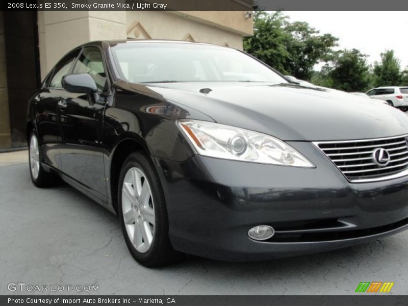 Smoky Granite Mica / Light Gray 2008 Lexus ES 350