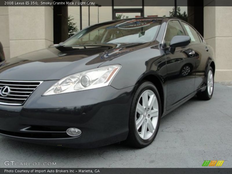 Smoky Granite Mica / Light Gray 2008 Lexus ES 350
