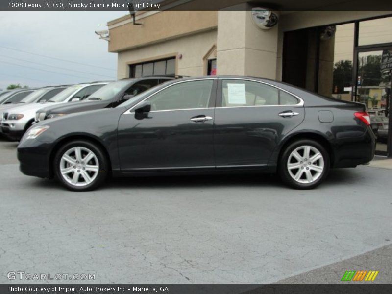 Smoky Granite Mica / Light Gray 2008 Lexus ES 350