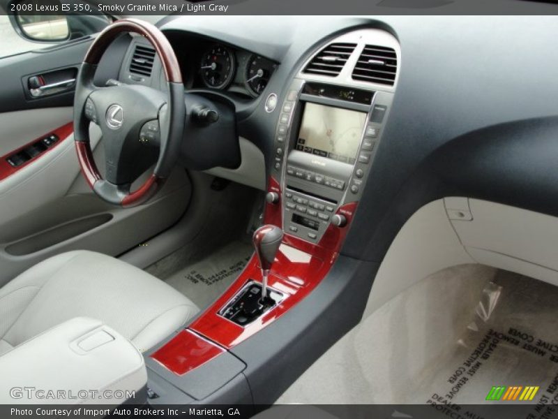 Smoky Granite Mica / Light Gray 2008 Lexus ES 350