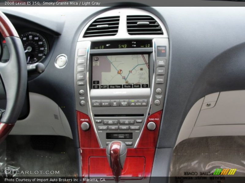 Smoky Granite Mica / Light Gray 2008 Lexus ES 350