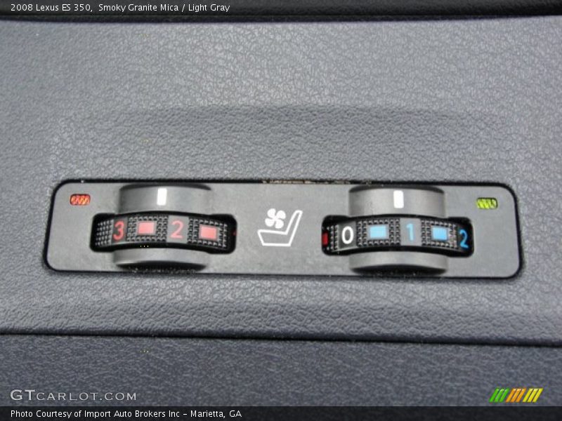 Smoky Granite Mica / Light Gray 2008 Lexus ES 350