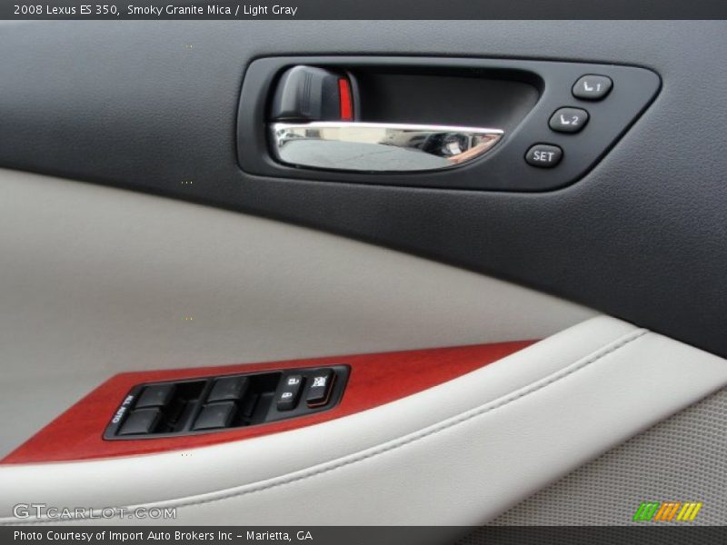 Smoky Granite Mica / Light Gray 2008 Lexus ES 350