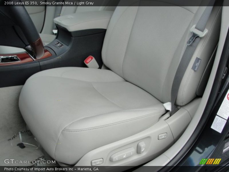 Smoky Granite Mica / Light Gray 2008 Lexus ES 350
