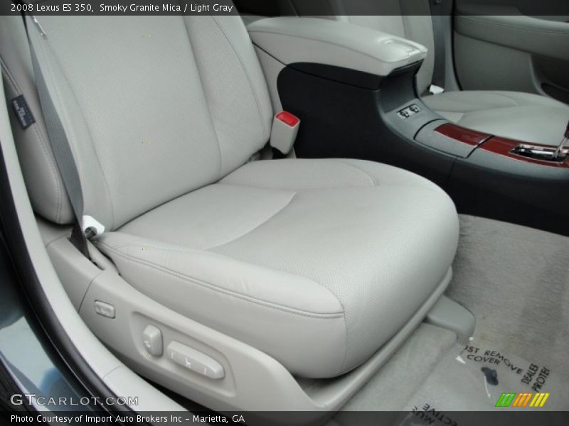Smoky Granite Mica / Light Gray 2008 Lexus ES 350