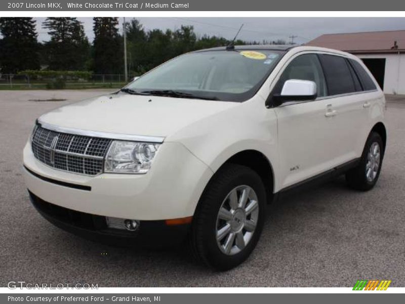 White Chocolate Tri Coat / Medium Camel 2007 Lincoln MKX