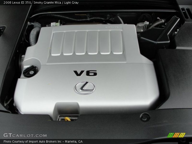 Smoky Granite Mica / Light Gray 2008 Lexus ES 350