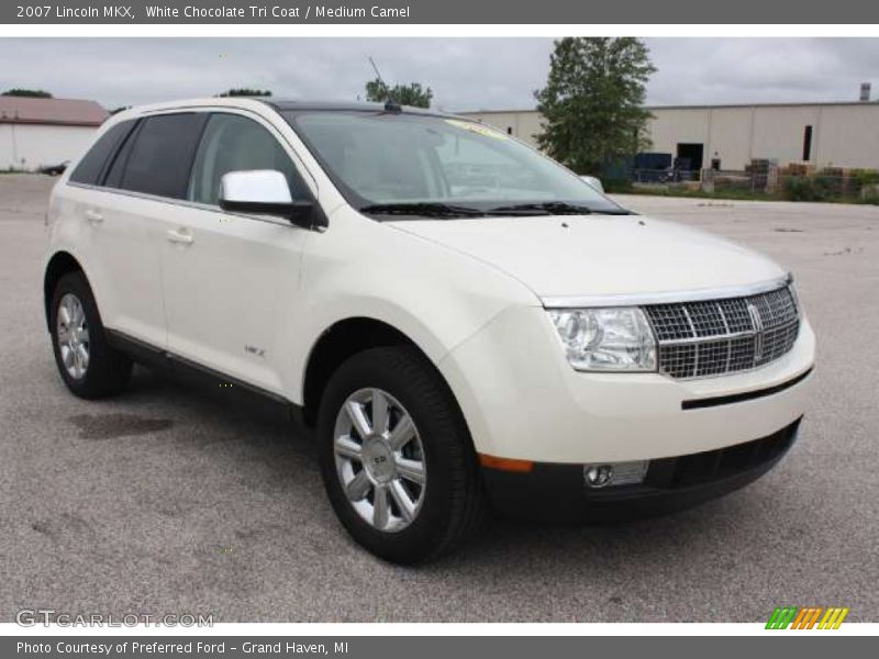 White Chocolate Tri Coat / Medium Camel 2007 Lincoln MKX