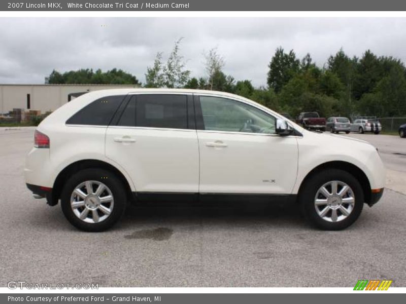 White Chocolate Tri Coat / Medium Camel 2007 Lincoln MKX
