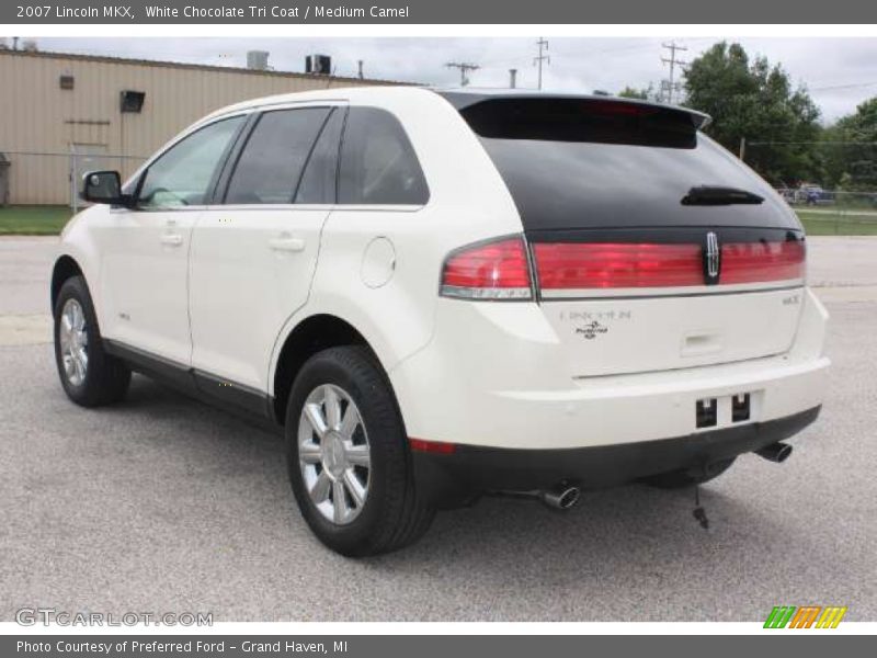 White Chocolate Tri Coat / Medium Camel 2007 Lincoln MKX