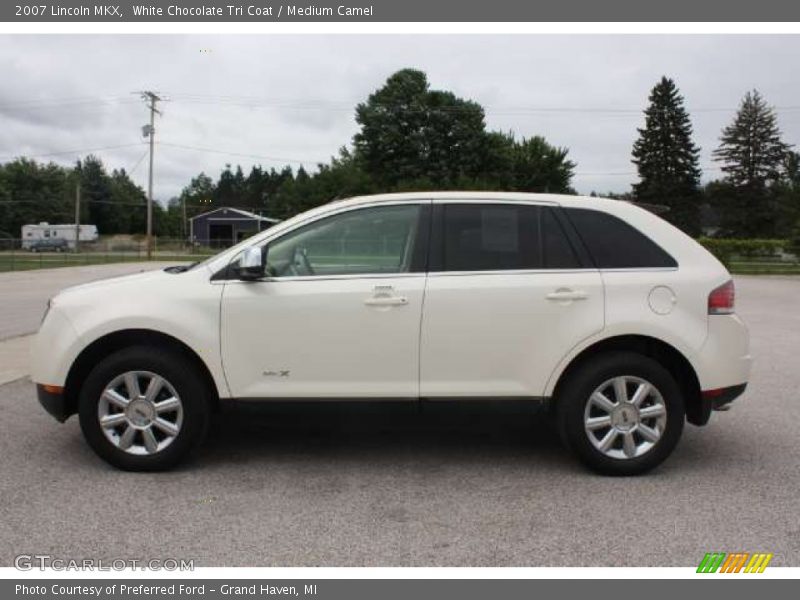 White Chocolate Tri Coat / Medium Camel 2007 Lincoln MKX