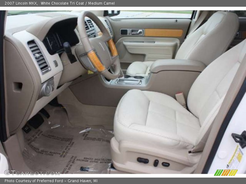 White Chocolate Tri Coat / Medium Camel 2007 Lincoln MKX
