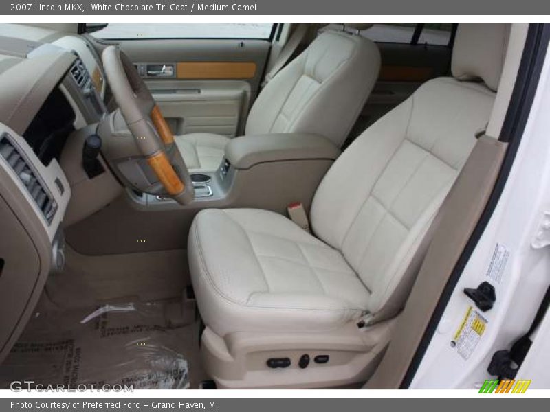 White Chocolate Tri Coat / Medium Camel 2007 Lincoln MKX