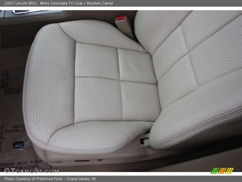 White Chocolate Tri Coat / Medium Camel 2007 Lincoln MKX