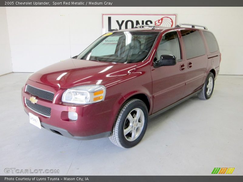 Sport Red Metallic / Medium Gray 2005 Chevrolet Uplander