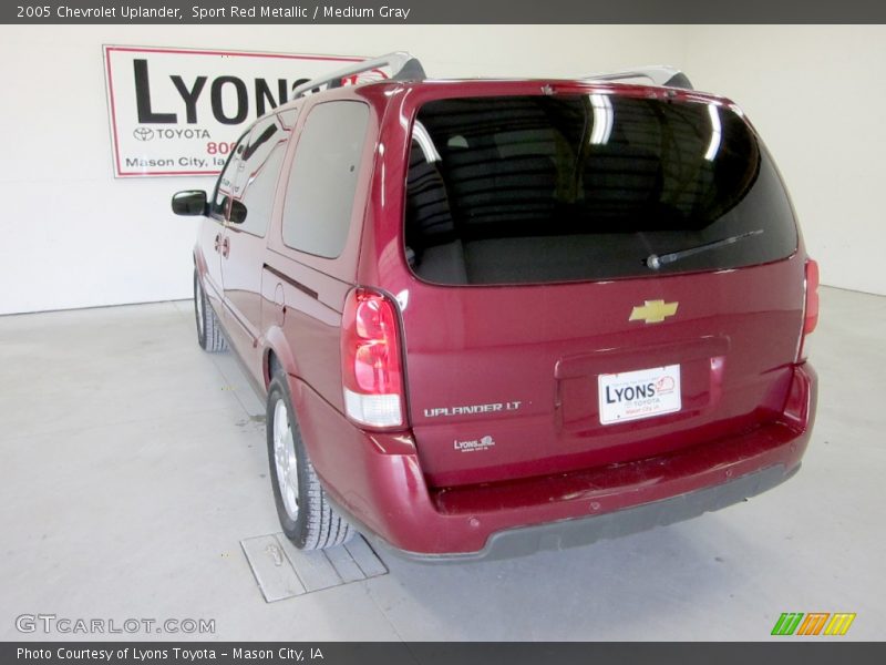 Sport Red Metallic / Medium Gray 2005 Chevrolet Uplander