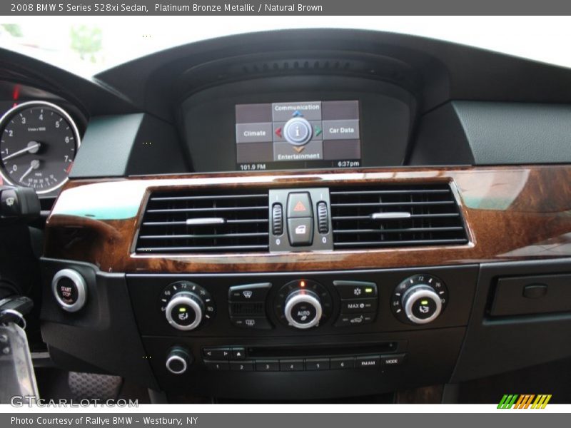 Platinum Bronze Metallic / Natural Brown 2008 BMW 5 Series 528xi Sedan