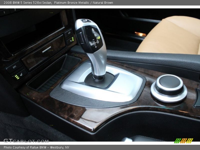 Platinum Bronze Metallic / Natural Brown 2008 BMW 5 Series 528xi Sedan