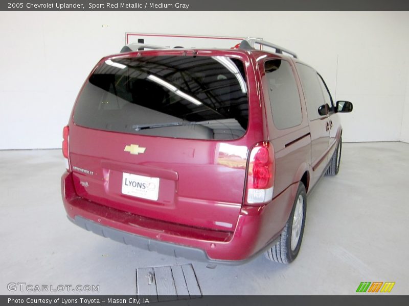 Sport Red Metallic / Medium Gray 2005 Chevrolet Uplander