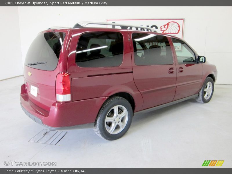 Sport Red Metallic / Medium Gray 2005 Chevrolet Uplander