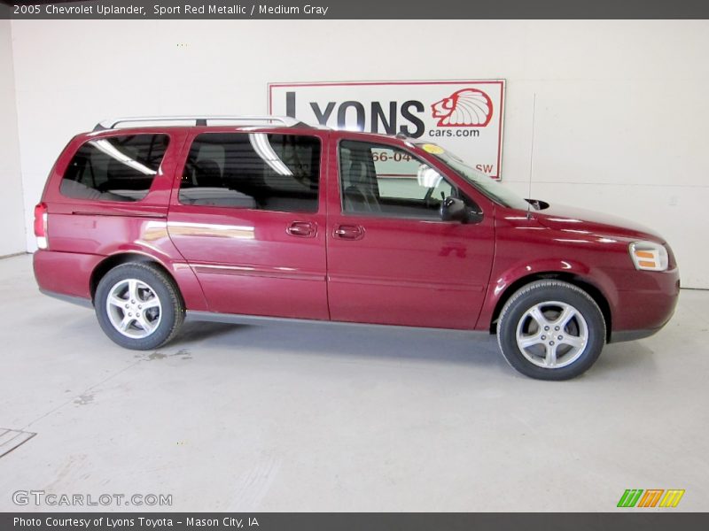 Sport Red Metallic / Medium Gray 2005 Chevrolet Uplander