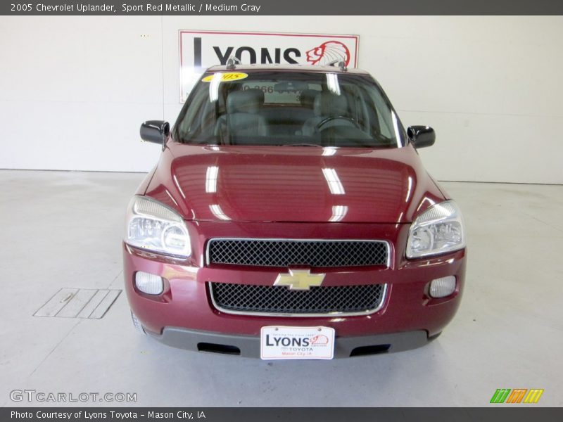 Sport Red Metallic / Medium Gray 2005 Chevrolet Uplander