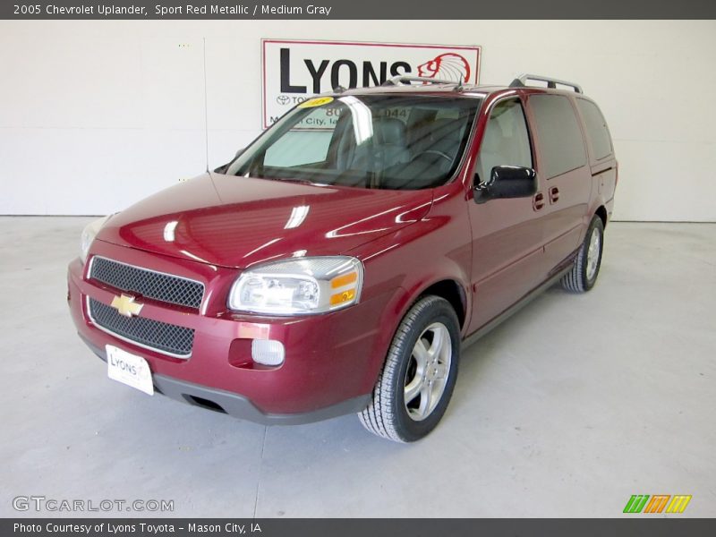 Sport Red Metallic / Medium Gray 2005 Chevrolet Uplander