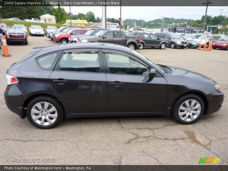 Dark Gray Metallic / Carbon Black 2009 Subaru Impreza 2.5i Wagon