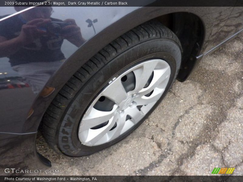 Dark Gray Metallic / Carbon Black 2009 Subaru Impreza 2.5i Wagon
