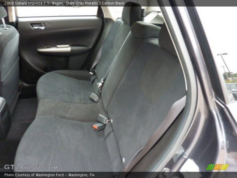 Dark Gray Metallic / Carbon Black 2009 Subaru Impreza 2.5i Wagon