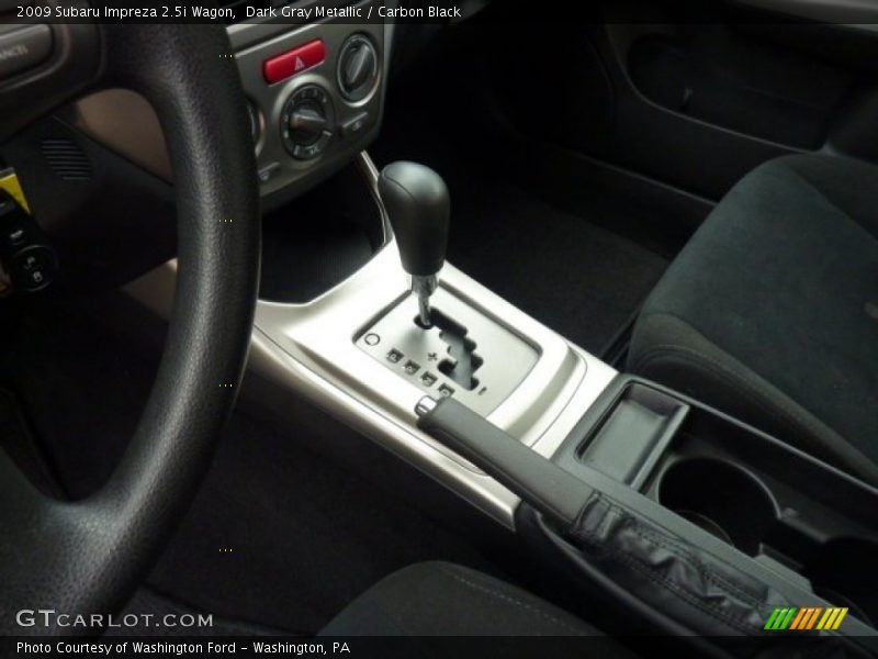 Dark Gray Metallic / Carbon Black 2009 Subaru Impreza 2.5i Wagon