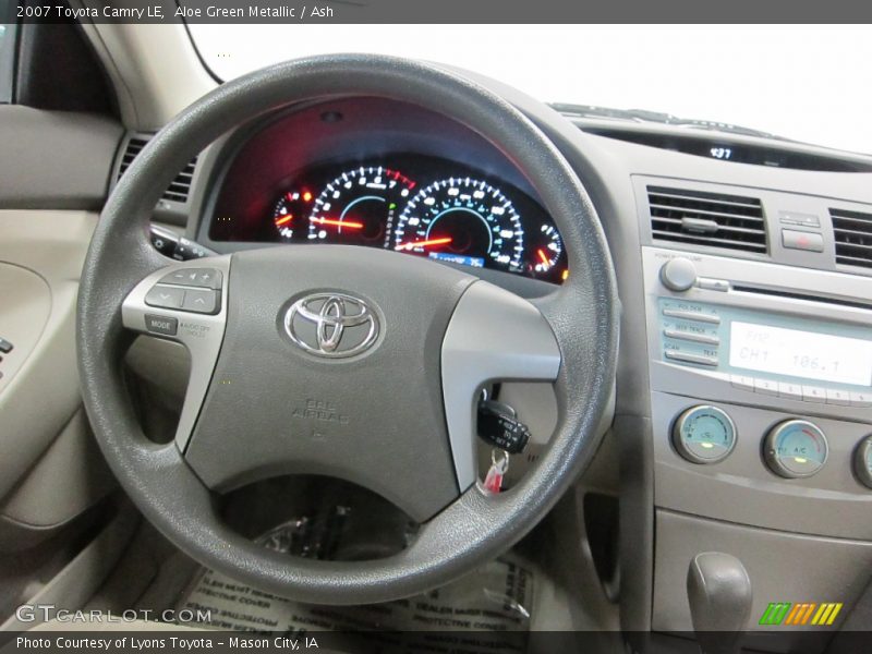 Aloe Green Metallic / Ash 2007 Toyota Camry LE