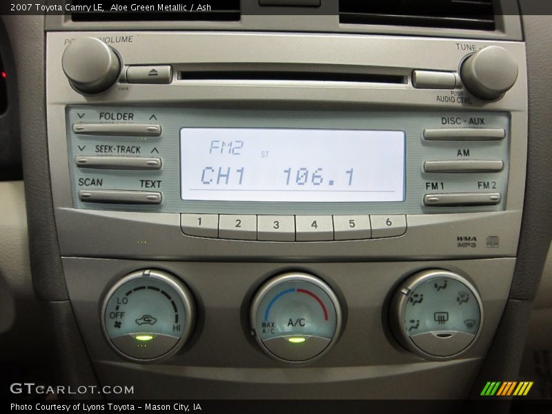 Aloe Green Metallic / Ash 2007 Toyota Camry LE