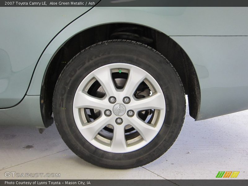 Aloe Green Metallic / Ash 2007 Toyota Camry LE