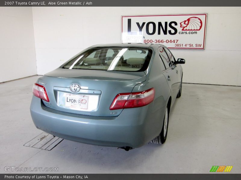 Aloe Green Metallic / Ash 2007 Toyota Camry LE