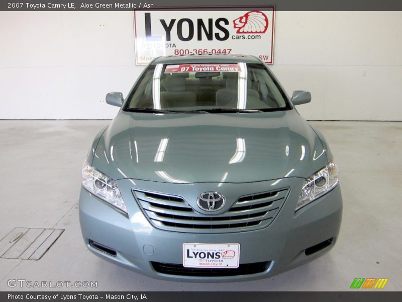 Aloe Green Metallic / Ash 2007 Toyota Camry LE