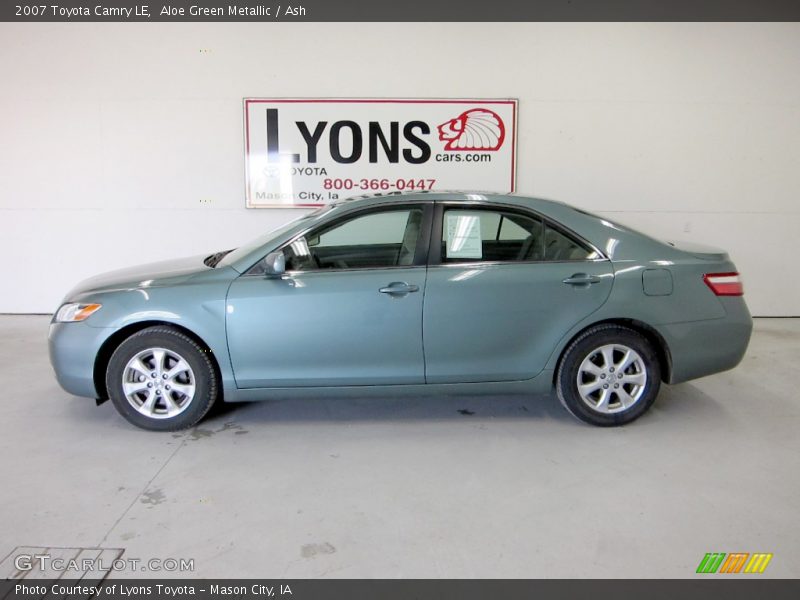 Aloe Green Metallic / Ash 2007 Toyota Camry LE
