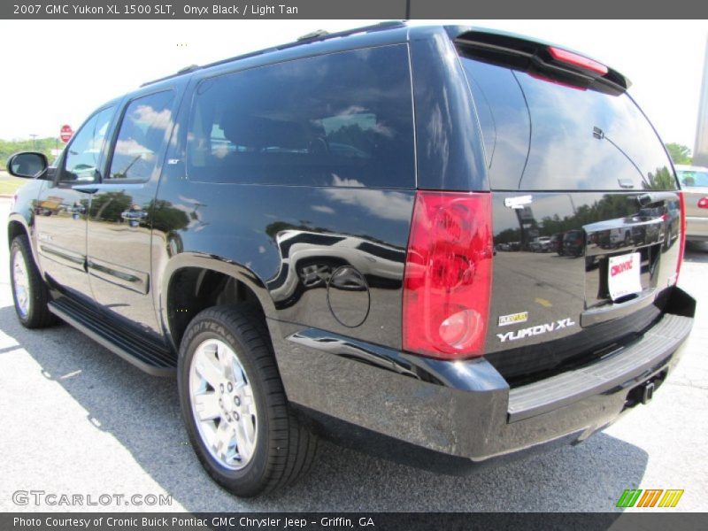 Onyx Black / Light Tan 2007 GMC Yukon XL 1500 SLT