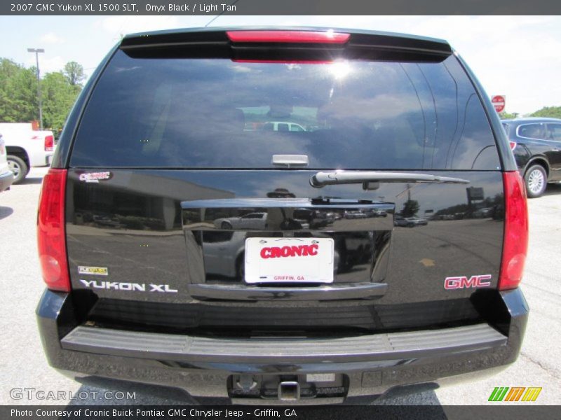 Onyx Black / Light Tan 2007 GMC Yukon XL 1500 SLT
