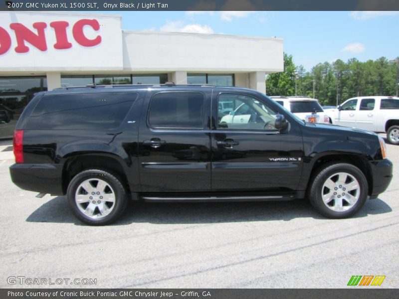 Onyx Black / Light Tan 2007 GMC Yukon XL 1500 SLT